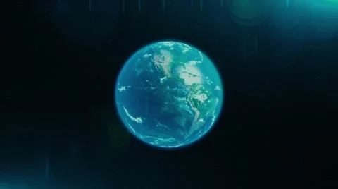 Earth Loop HD Stock Footage 57320594