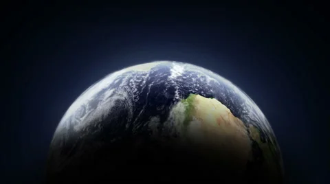 Earth loop side Stock Footage 40015948