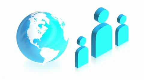 Earth manicon 2 Stock Footage 11480050