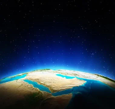 Earth map 3d rendering planet Illustrazione stock