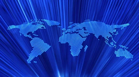 Earth map 動画素材 45810625