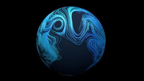 Earth map, Geographic information system, Location Intelligence software Illustrazione stock