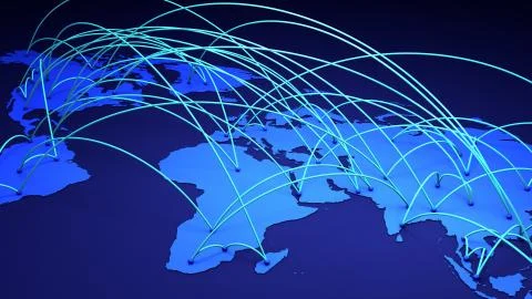 Earth map, Geographic information system, Location Intelligence software, Outbre Stock Illustration