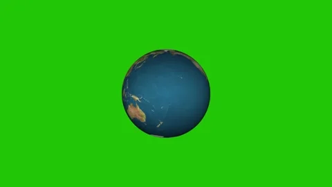 Earth map icon animated video Stock Footage 294402650