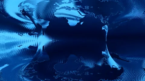 Earth map rotated Stock Footage 56645445