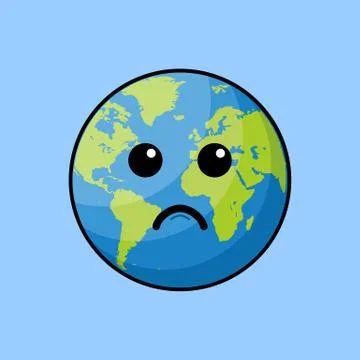 EARTH MASCOT Stock Illustration