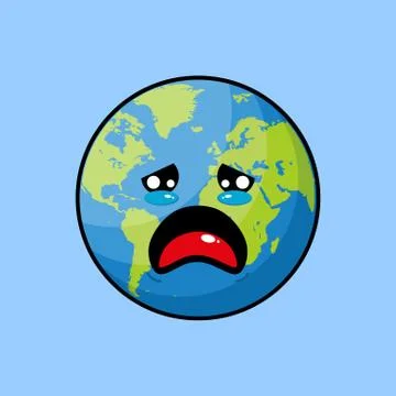 EARTH MASCOT Stock Illustration