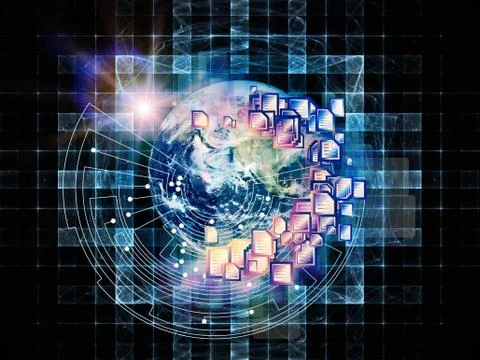 Earth Metaphor Stock Illustration