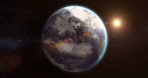 Earth morphing Stock Footage 115347302