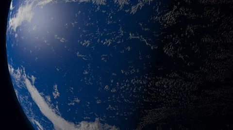 Earth moving away 库存影片 48734047