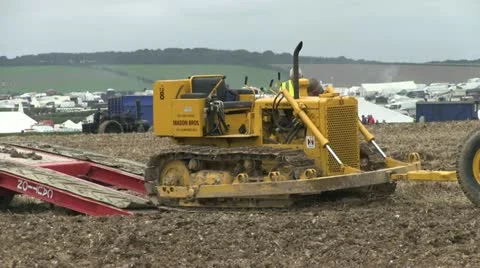 Earth moving machine 03 Stock Footage 20459881