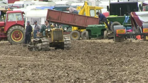 Earth moving machine 05 Stock Footage 20460055