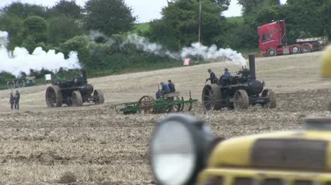 Earth moving tractor 06 Stock Footage 20460137