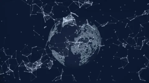 Earth From the Network Stock Footage 117411356