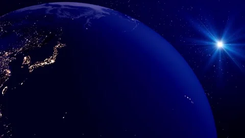 Earth Night Background 6 Stock Footage 248955505