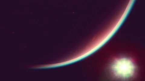 Earth at night with city lights. Elements of this image furnished by NASA Stock Footage 232615960