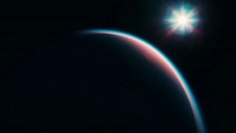 Earth at night with city lights. Elements of this image furnished by NASA Vídeos de archivo 236405743