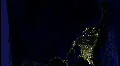 Earth by night - loop - digital display ready HD 동영상