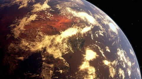 EARTH NORTHERN HEMISPHERE-LOOP Stock Footage 164926196
