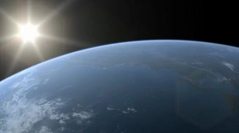 Earth NTSC Stock Footage 996886