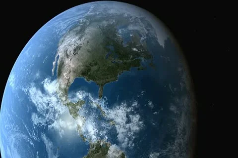 Earth NTSC Stock Footage 10726011