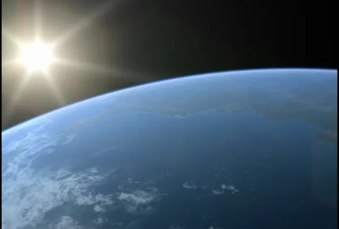 Earth NTSC Stock Footage 10726030