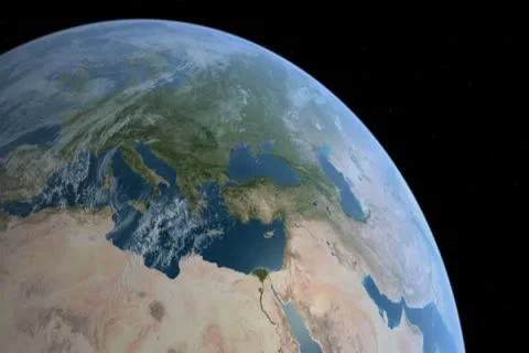 Earth NTSC Stock Footage 10728948