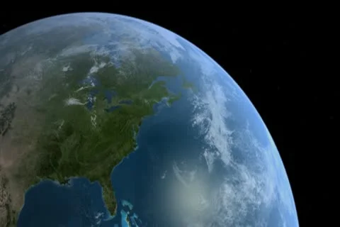 Earth NTSC Stock Footage 10735515
