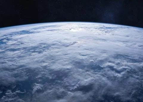 Earth observation from the outer space. Stock Photos
