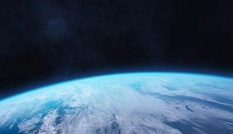 Earth observation from the outer space. Stock Photos
