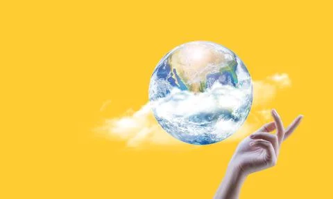 Earth or world  Elements of this image furnished by NASA Stock Photos