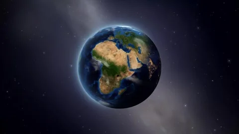 Earth Orbit Zoom into Palma de Mallorca Spain Pin Marker Vídeo Stock 346739664