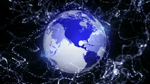 Earth particle 3 HD Stock Footage 10791229