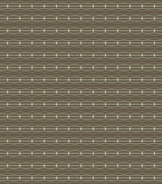 Earth pebble beach tileable outline background pattern with mud brown, tan, pale Illustrazione stock