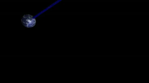 Earth Pendulum Stock Footage
