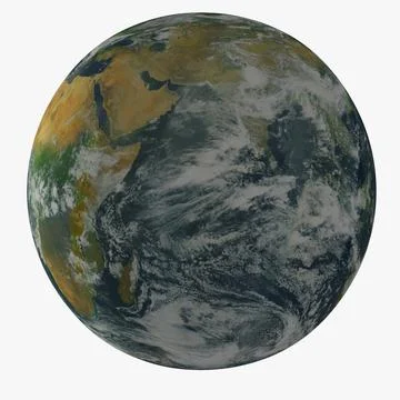 Earth Planet 3D Model