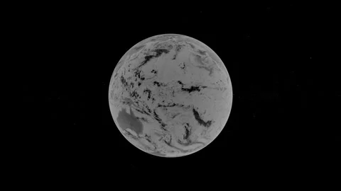 Earth planet, earth planet with space Stock-Footage 257407045