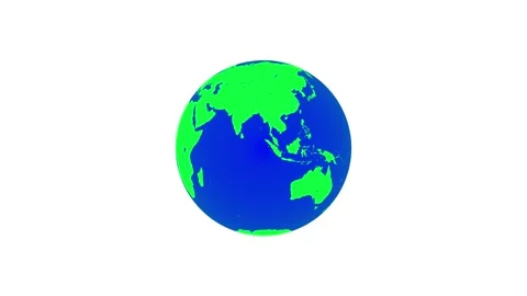 Earth planet, earth planet with space Stock Footage 257407092