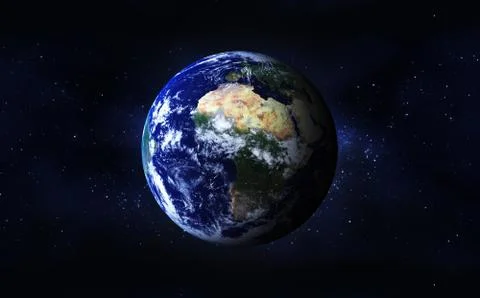 Earth Planet Stock Illustration