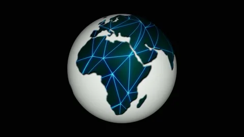 Earth planet rotation Stock Footage 208893171