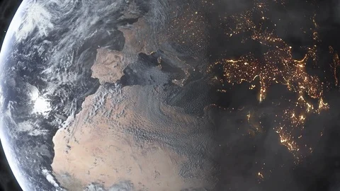 Earth pollution concept Video stock 114164846