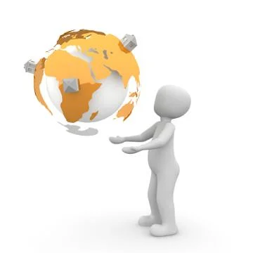 Earth portal Stock Illustration