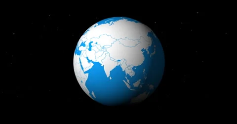 Earth returning from space Stock Footage 247836065