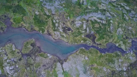 Earth river from space Video stock 289762339