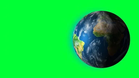A earth rotates on the black background. Elements of this image furnished b.. Stockfoto's