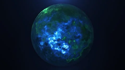 Earth rotating on a black background. Planet Earth view from space. Planet Stock Footage 279182549