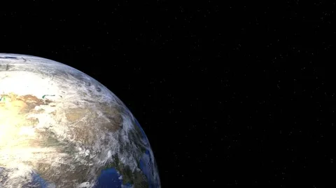 Earth Rotating Stock Footage 49076764