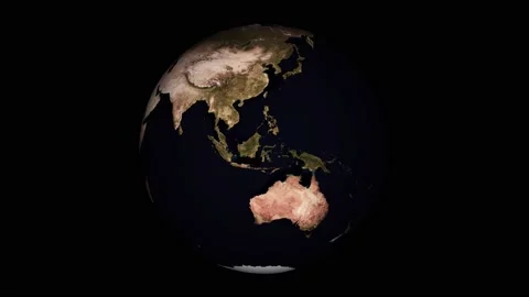 Earth rotating Stock Footage 151968649