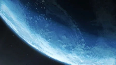 Earth Rotation Animation Stock Footage 95734801