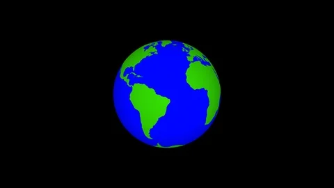Earth Rotation 動画素材 95040572